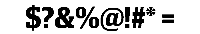 Guardian Compact Semibold Font OTHER CHARS