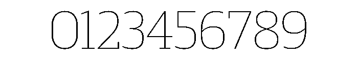 Guardian Compact Thin Font OTHER CHARS