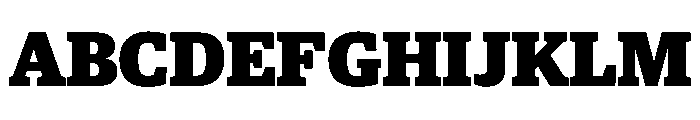 Guardian Egyptian Headline Black Font UPPERCASE