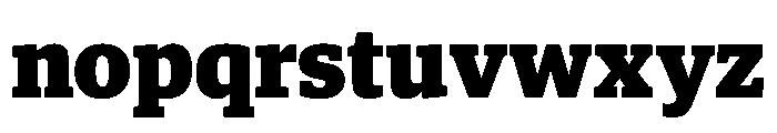 Guardian Egyptian Headline Black Font LOWERCASE