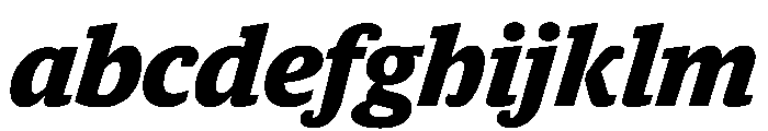 Guardian Egyptian Headline Bold Italic FONT