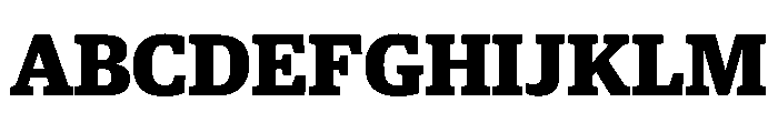 Guardian Egyptian Headline Bold Font UPPERCASE