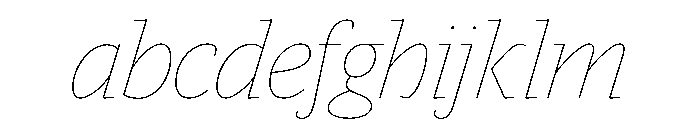 Guardian Egyptian Headline Hairline Italic FONT