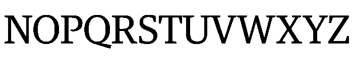 Guardian Egyptian Headline Regular Font UPPERCASE