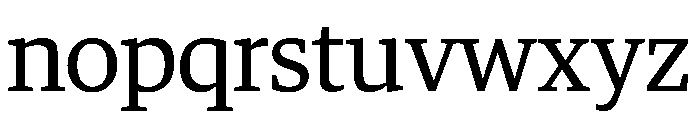 Guardian Egyptian Headline Regular Font LOWERCASE