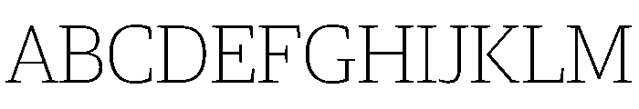 Guardian Egyptian Headline Thin Font UPPERCASE
