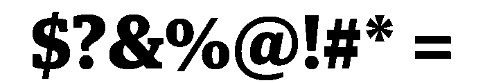 Guardian Egyptian Text Black Font OTHER CHARS