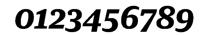 Guardian Egyptian Text Bold Italic Font OTHER CHARS