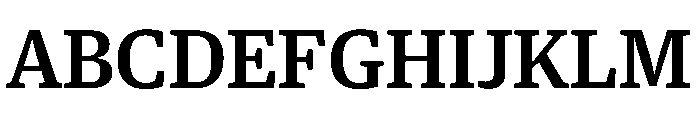 Guardian Egyptian Text Medium Font UPPERCASE