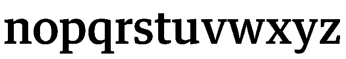 Guardian Egyptian Text Medium Font LOWERCASE