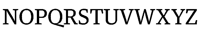 Guardian Egyptian Text Regular Font UPPERCASE