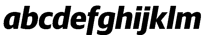 Guardian Sans Headline Bold Italic FONT