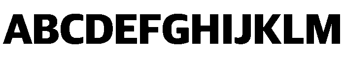Guardian Sans Headline Bold Font UPPERCASE
