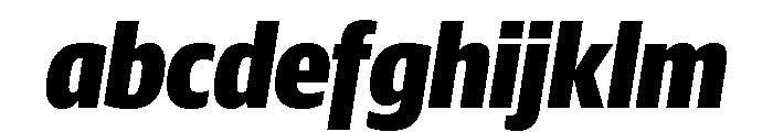 Guardian Sans Headline Condensed Black Italic FONT