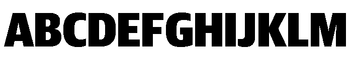 Guardian Sans Headline Condensed Black Font UPPERCASE