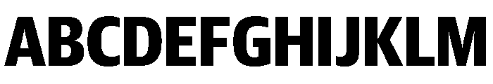 Guardian Sans Headline Condensed Bold Font UPPERCASE