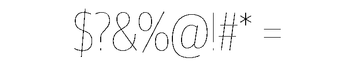 Guardian Sans Headline Condensed Hairline Font OTHER CHARS
