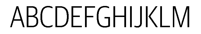 Guardian Sans Headline Condensed Light Font UPPERCASE