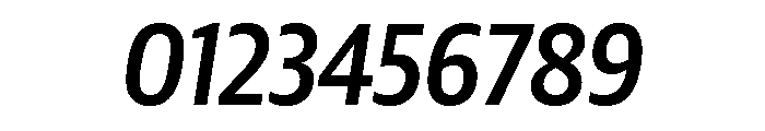 Guardian Sans Headline Condensed Medium Italic Font OTHER CHARS