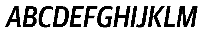 Guardian Sans Headline Condensed Medium Italic Font UPPERCASE