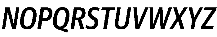 Guardian Sans Headline Condensed Medium Italic Font UPPERCASE