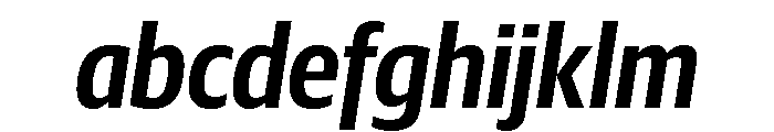Guardian Sans Headline Condensed Semibold Italic FONT