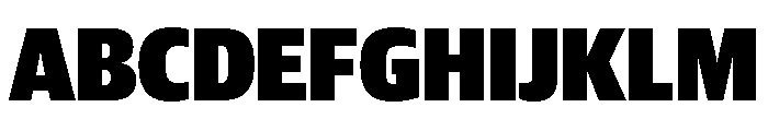 Guardian Sans Headline Condensed Ultra Font UPPERCASE