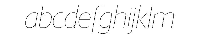 Guardian Sans Headline Hairline Italic FONT