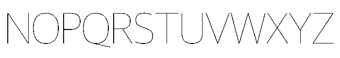 Guardian Sans Headline Hairline Font UPPERCASE