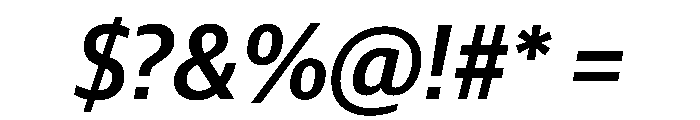 Guardian Sans Headline Medium Italic Font OTHER CHARS