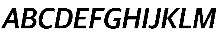 Guardian Sans Headline Medium Italic Font UPPERCASE