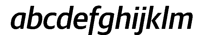 Guardian Sans Headline Medium Italic FONT