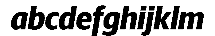 Guardian Sans Headline Narrow Bold Italic FONT
