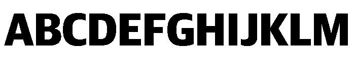 Guardian Sans Headline Narrow Bold Font UPPERCASE
