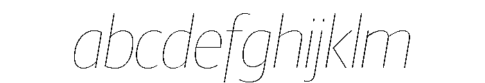 Guardian Sans Headline Narrow Hairline Italic FONT