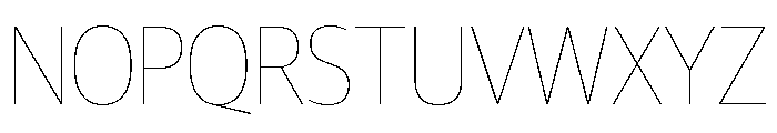 Guardian Sans Headline Narrow Hairline Font UPPERCASE