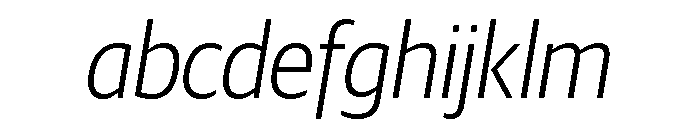 Guardian Sans Headline Narrow Light Italic FONT