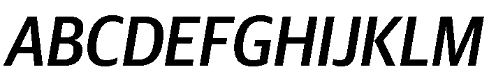 Guardian Sans Headline Narrow Medium Italic Font UPPERCASE