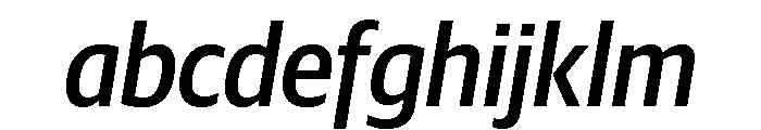Guardian Sans Headline Narrow Medium Italic FONT