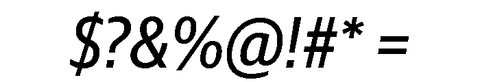 Guardian Sans Headline Narrow Regular Italic Font OTHER CHARS