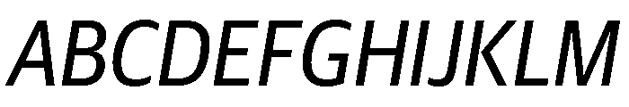 Guardian Sans Headline Narrow Regular Italic Font UPPERCASE