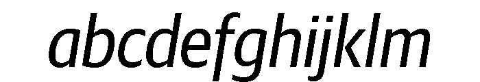 Guardian Sans Headline Narrow Regular Italic FONT