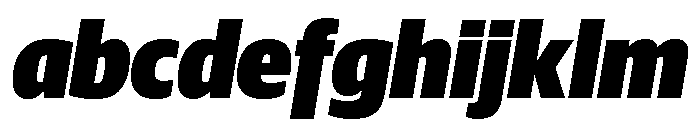 Guardian Sans Headline Narrow Ultra Italic FONT