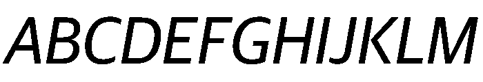 Guardian Sans Headline Regular Italic Font UPPERCASE