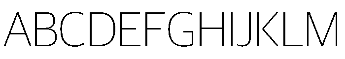Guardian Sans Headline Thin Font UPPERCASE