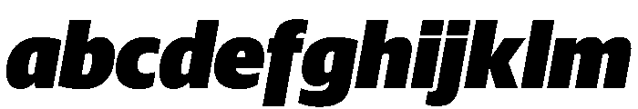 Guardian Sans Headline Ultra Italic FONT