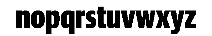 Guardian Sans Headline X Condensed Black Font LOWERCASE