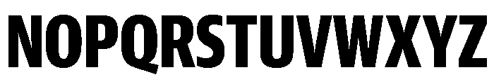 Guardian Sans Headline X Condensed Bold Font UPPERCASE