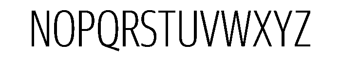 Guardian Sans Headline X Condensed Light Font UPPERCASE