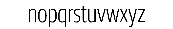Guardian Sans Headline X Condensed Light Font LOWERCASE